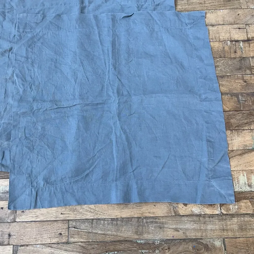 Eight Owls Gray Kitchen 100% French Linen Napkins Set of 4 20
